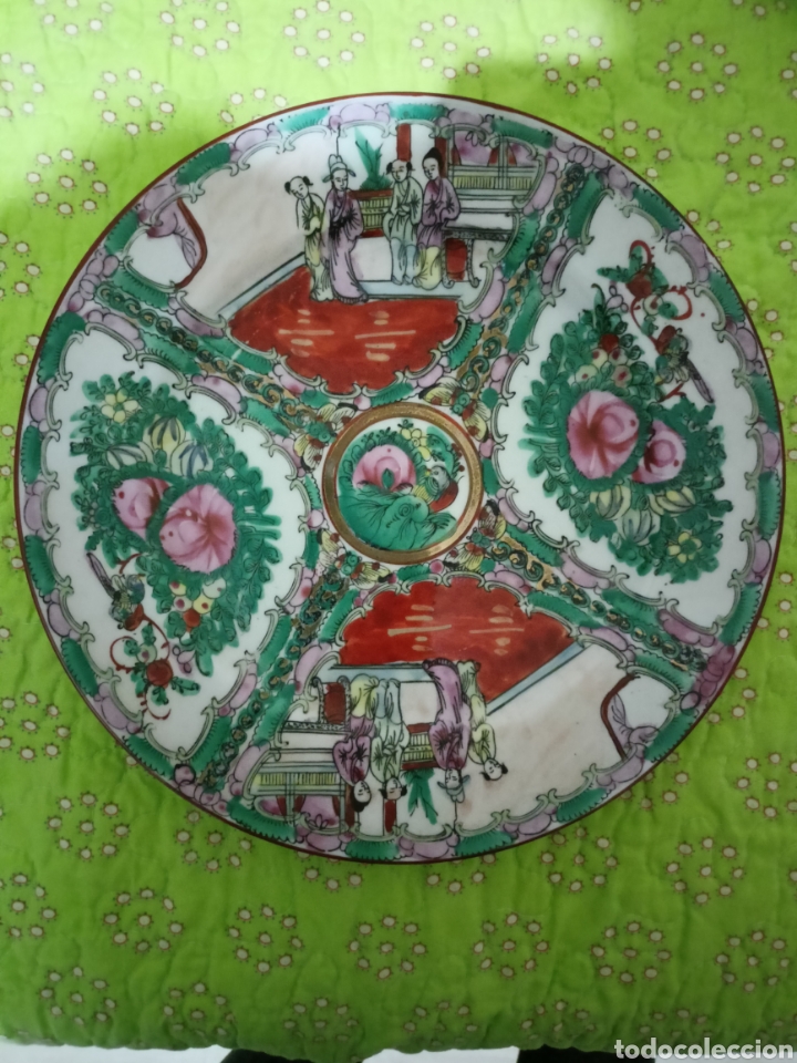 Antig&uuml;edades: Gran plato Macao - Foto 1