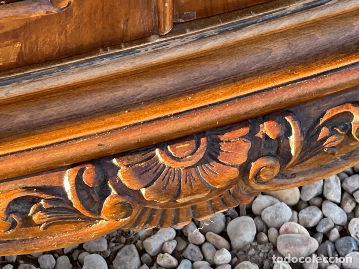 Antig&uuml;edades: Antiguas mesitas de madera de roble - Foto 2