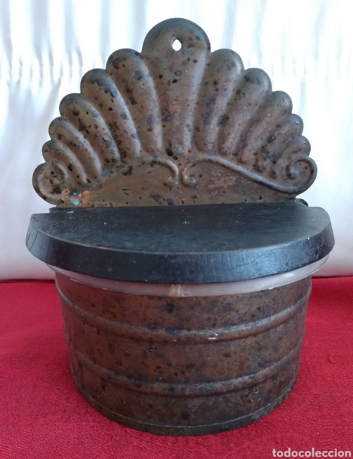 Antig&uuml;edades: Antiguo Salero de Lat&oacute;n. - Foto 15