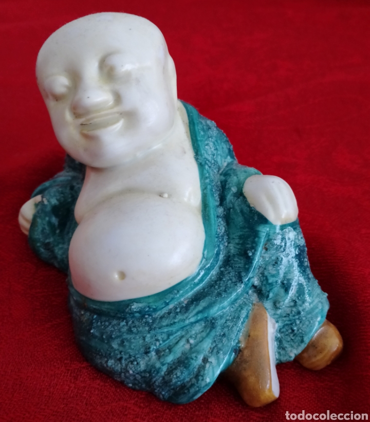 Antig&uuml;edades: Buda Tumbado Cer&aacute;micas Hispania. - Foto 2