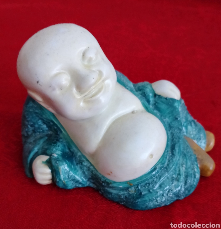 Antig&uuml;edades: Buda Tumbado Cer&aacute;micas Hispania. - Foto 5