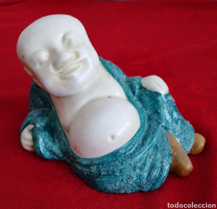 Antig&uuml;edades: Buda Tumbado Cer&aacute;micas Hispania. - Foto 7