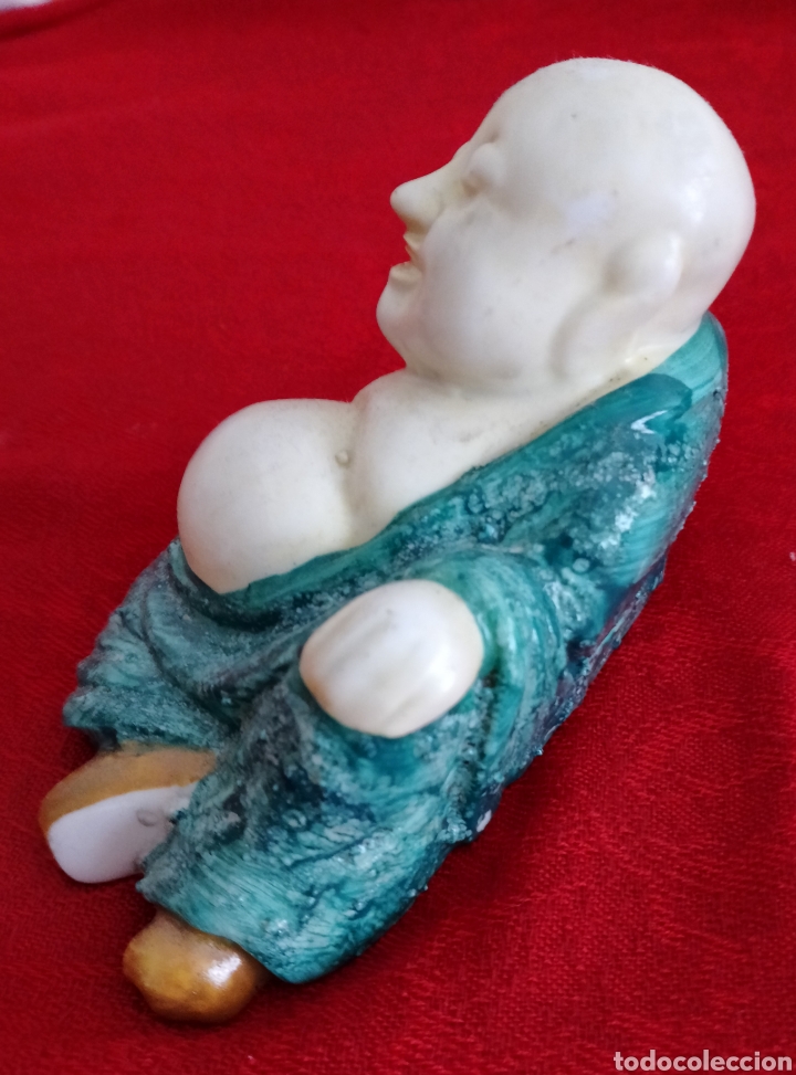 Antig&uuml;edades: Buda Tumbado Cer&aacute;micas Hispania. - Foto 1