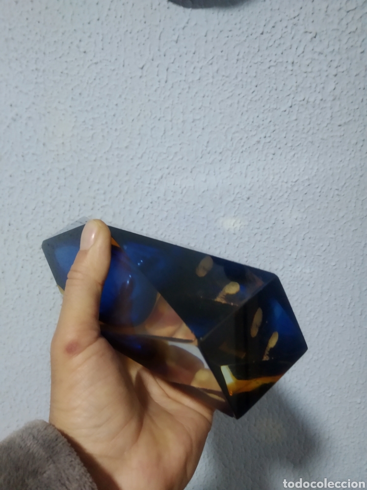 Antig&uuml;edades: Florero cristal Murano - Foto 4