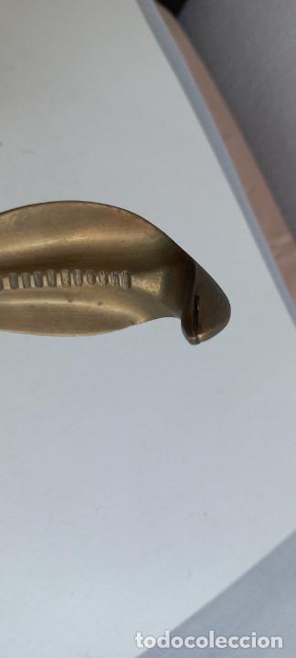 Antig&uuml;edades: FIGURA, Serpiente, cobra de bronce, 21,5 - Foto 5