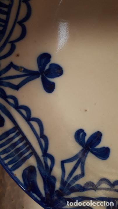 Antig&uuml;edades: Plato de Manises del siglo XIX. - Foto 2