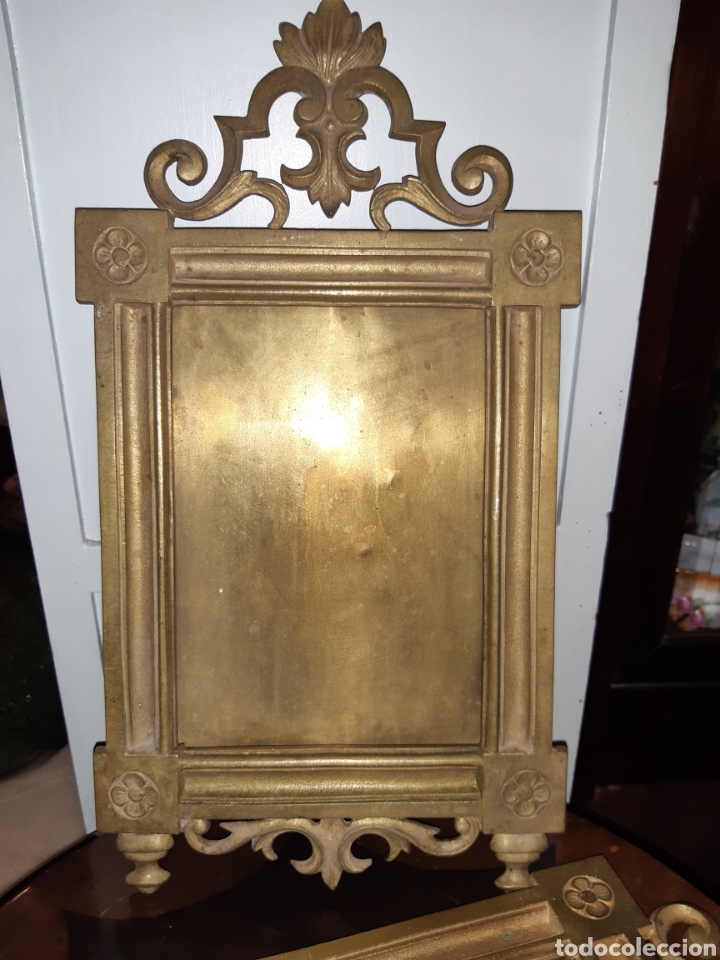 Antig&uuml;edades: MUY ANTIGUOS MARCOS DE BRONCE - Foto 2