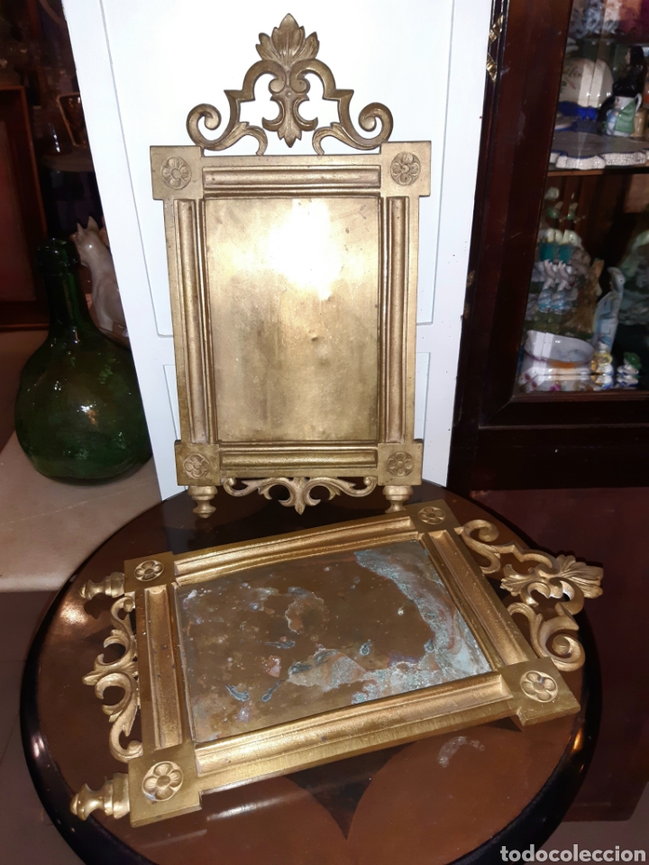 Antig&uuml;edades: MUY ANTIGUOS MARCOS DE BRONCE - Foto 8