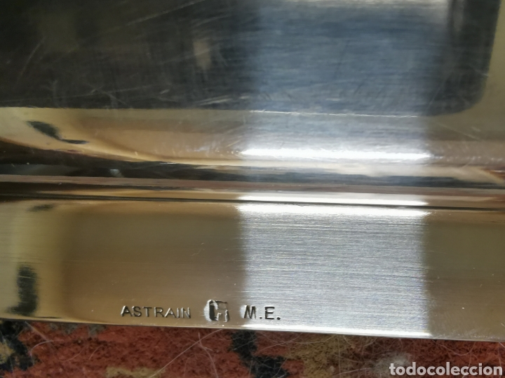 Antig&uuml;edades: Bandeja plateada Astrain - Foto 5