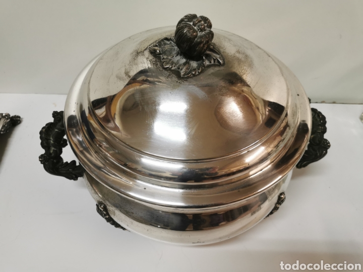 Antig&uuml;edades: Gran Sopera alpaca - Foto 3