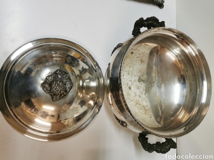 Antig&uuml;edades: Gran Sopera alpaca - Foto 1
