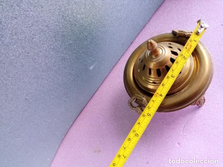 Antig&uuml;edades: BRACERO DE BRONCE o lat&oacute;n PEQUE&Ntilde;O - Foto 4