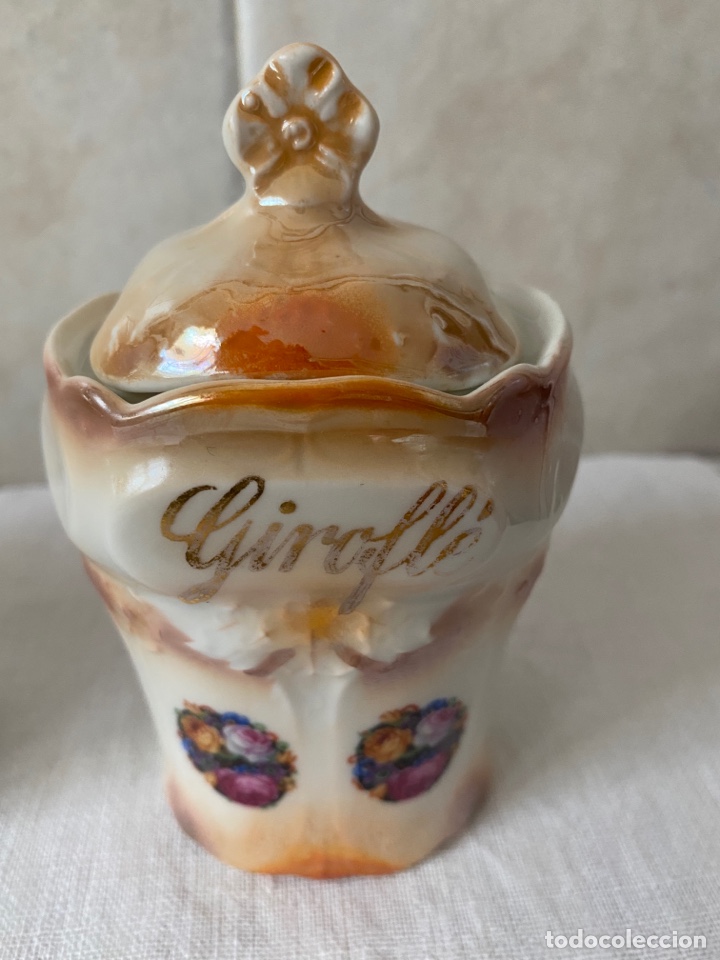 Antig&uuml;edades: Especieros antiguos de porcelana - Foto 3