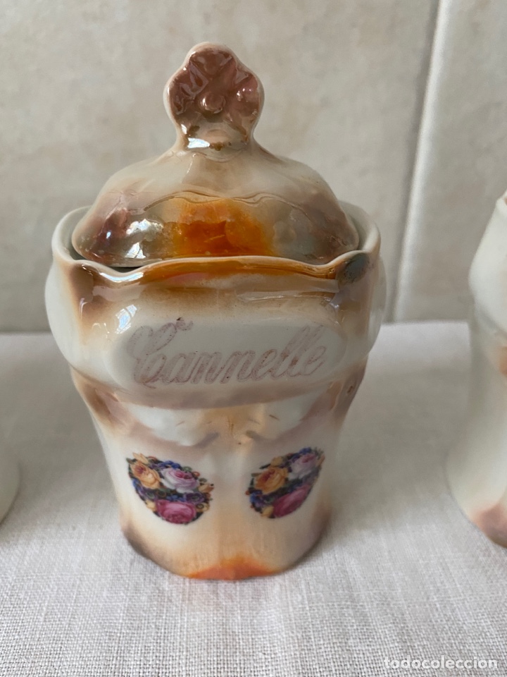 Antig&uuml;edades: Especieros antiguos de porcelana - Foto 4