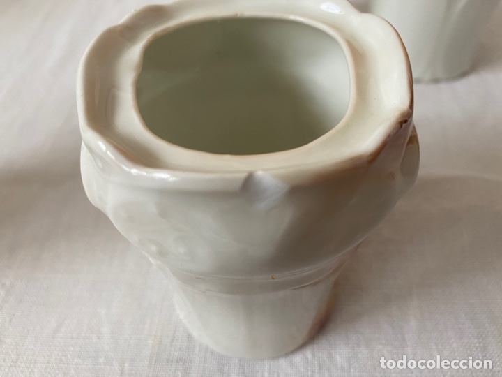 Antig&uuml;edades: Especieros antiguos de porcelana - Foto 9