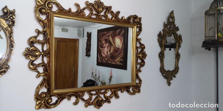 Antigüedades: Gran espejo Cornucopia. - Foto 2 - 312291293