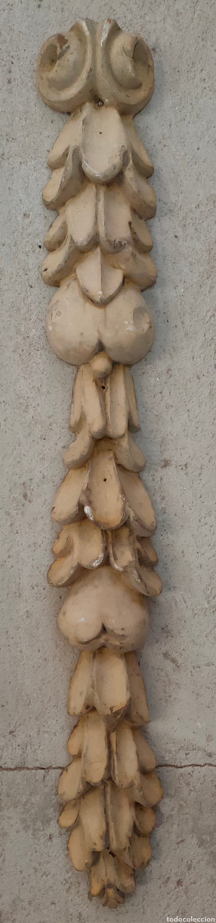 Antig&uuml;edades: Antiguo adorno de madera barroco