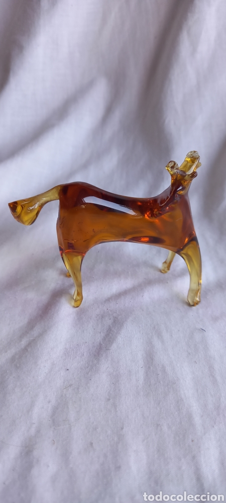 Antig&uuml;edades: ANTIGUO CABALLO EN CRISTAL MURANO - Foto 5