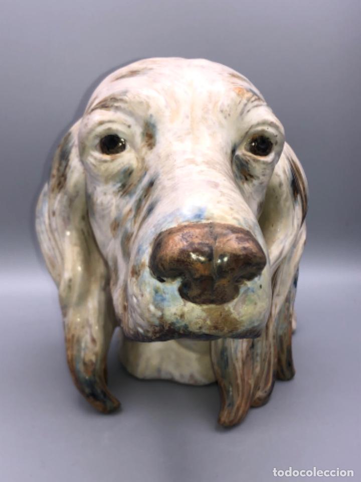 Antig&uuml;edades: REF: 01012045 &ldquo;CABEZA DE SETTER&rdquo; LLADR&Oacute; - Foto 2