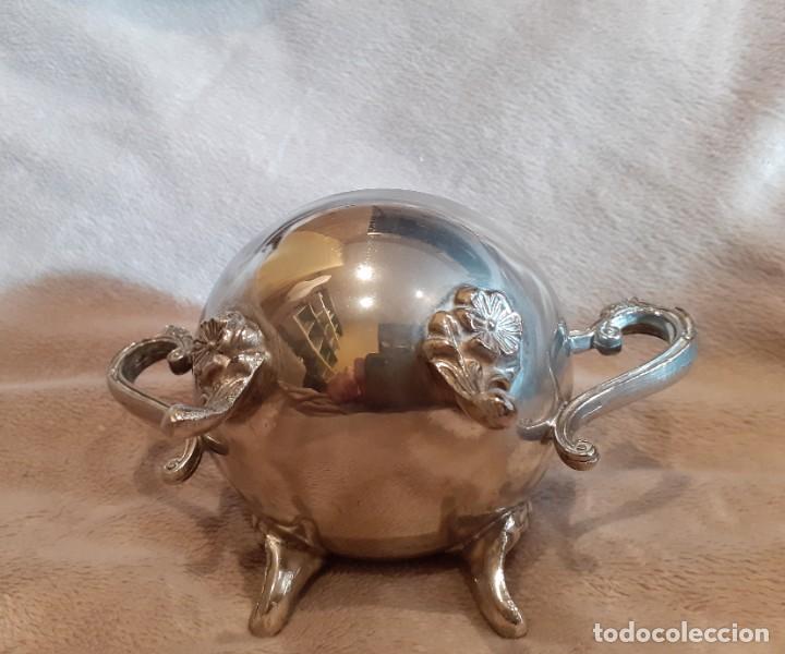 Antig&uuml;edades: Antigua Jarra de Leche y Azucarero - Foto 4