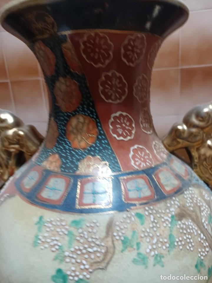 Antig&uuml;edades: Antiguo jarron satsuma - Foto 3