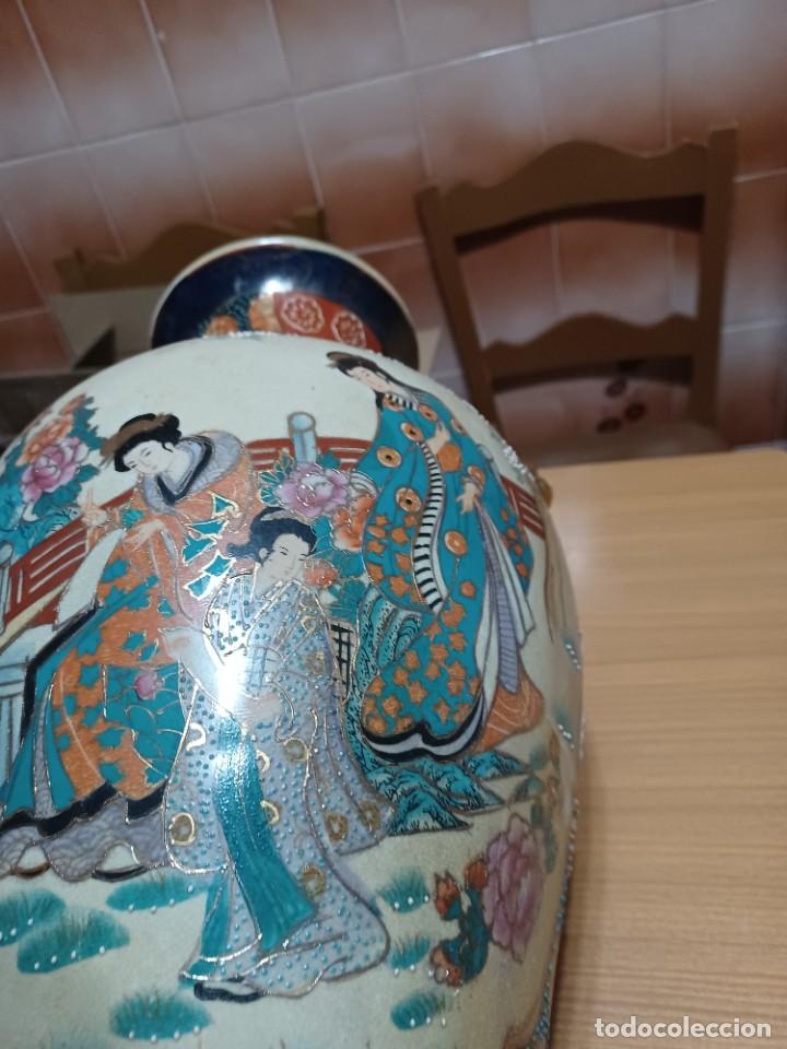 Antig&uuml;edades: Antiguo jarron satsuma - Foto 6
