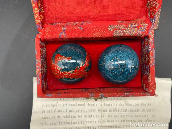Antig&uuml;edades: ANTIGUAS BOLAS CHINAS O BOLAS DE BAODING - Foto 2