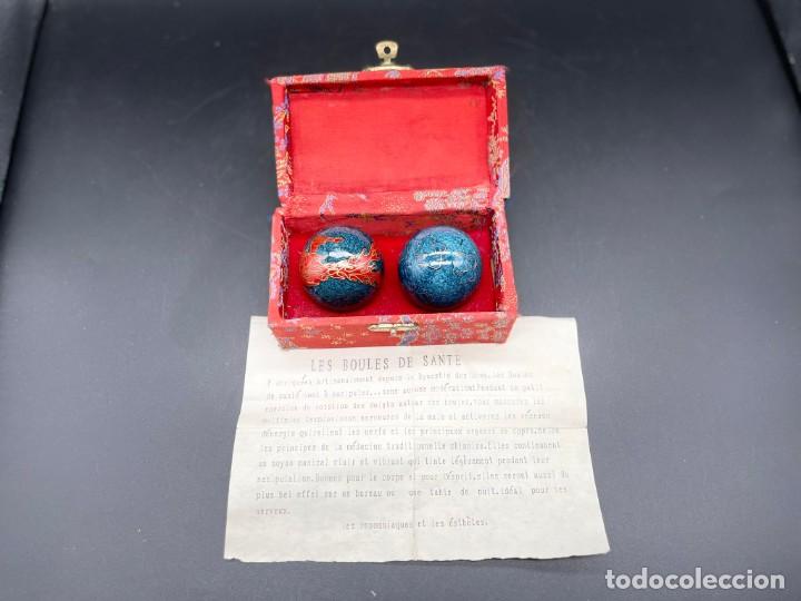 Antig&uuml;edades: ANTIGUAS BOLAS CHINAS O BOLAS DE BAODING - Foto 3