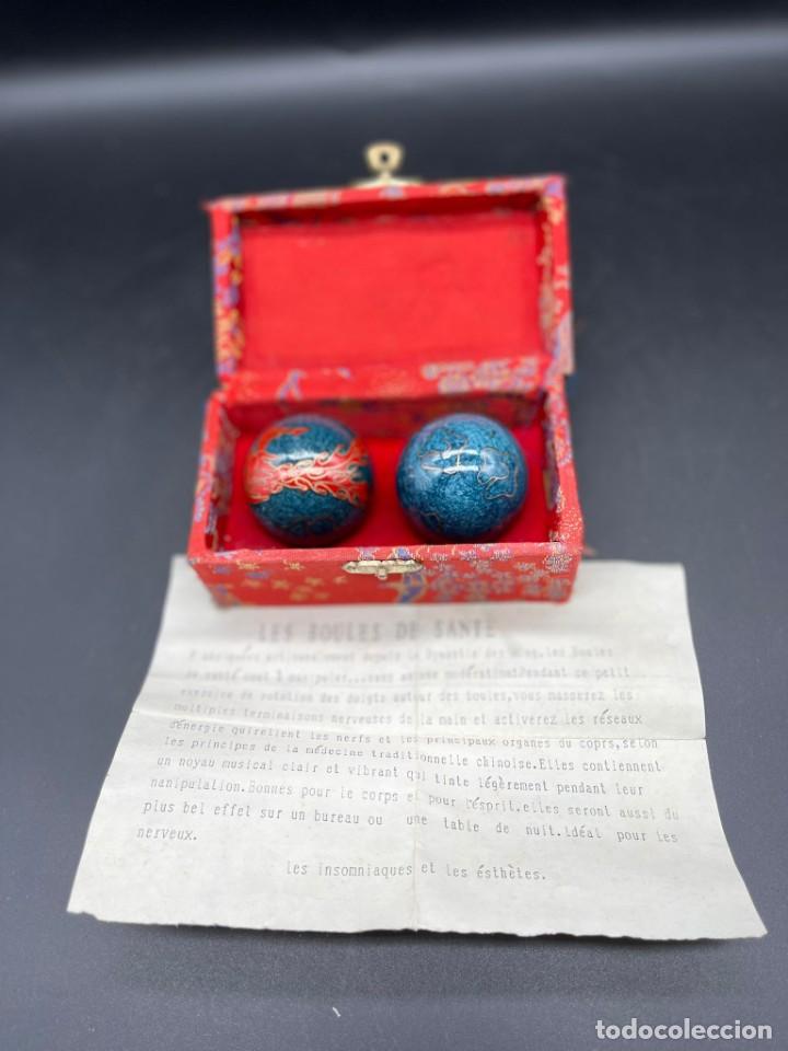 Antig&uuml;edades: ANTIGUAS BOLAS CHINAS O BOLAS DE BAODING - Foto 5