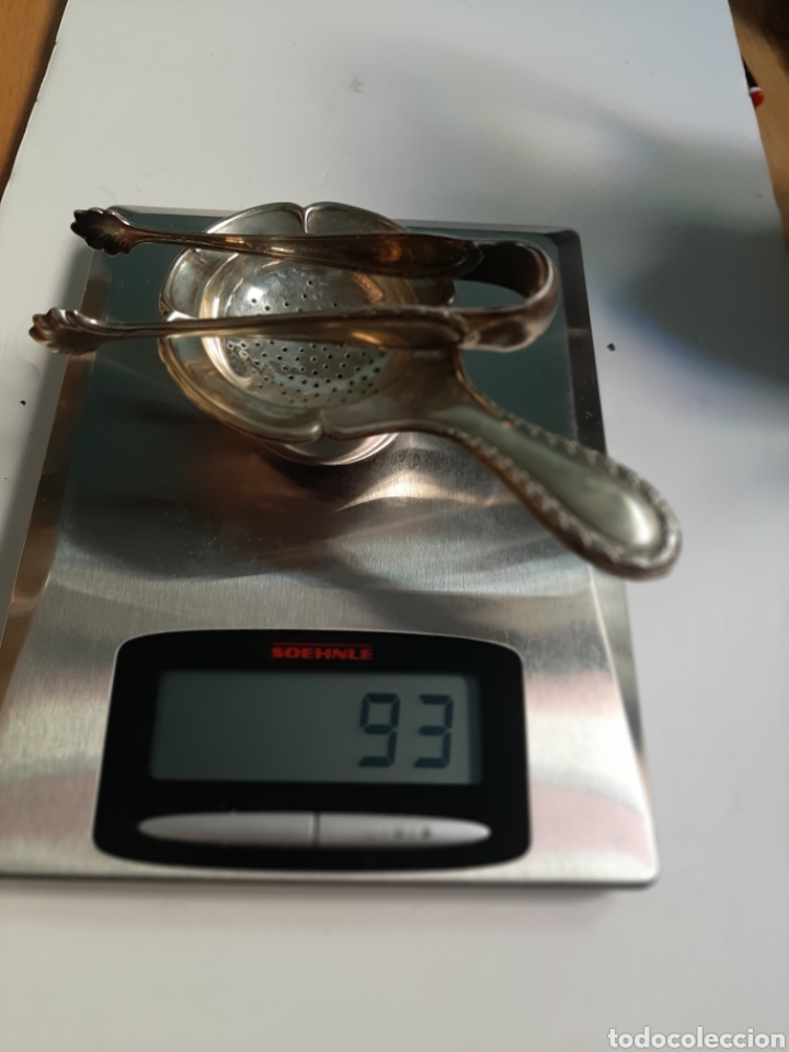 Antig&uuml;edades: Conjunto te y caf&eacute; chapado en plata 2753g - Foto 22