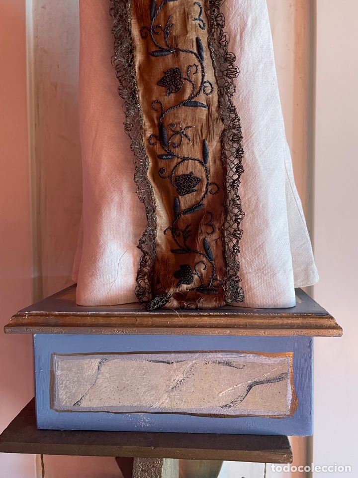 Antig&uuml;edades: Virgen capipota 72 cms sin Corona - Foto 6