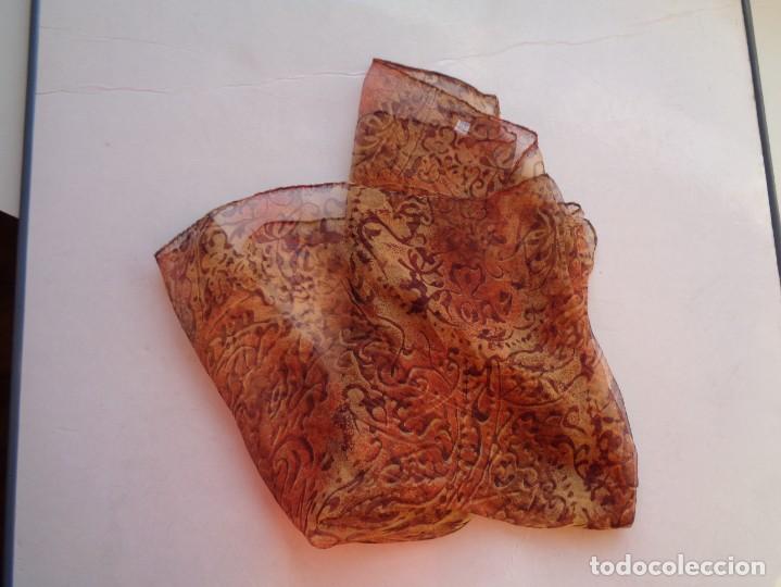 Antig&uuml;edades: FOULARD 100% SEDA - Foto 2