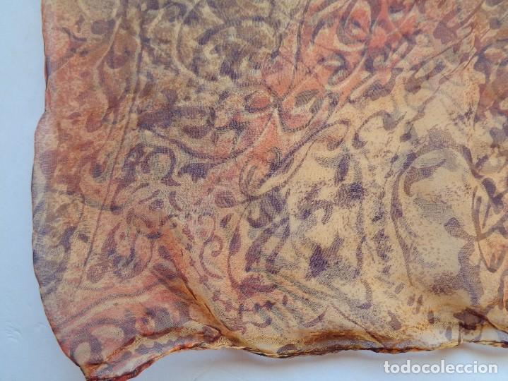 Antig&uuml;edades: FOULARD 100% SEDA - Foto 3
