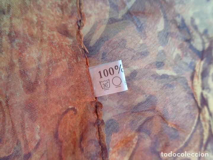 Antig&uuml;edades: FOULARD 100% SEDA - Foto 4