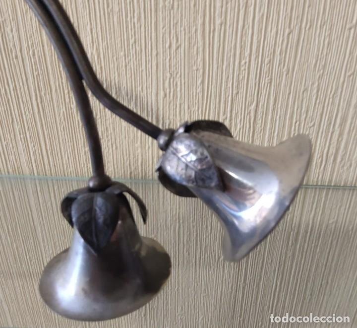 Antig&uuml;edades: Campanillas plata sin contrastar - Foto 9