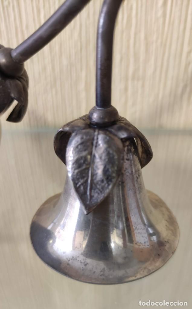 Antig&uuml;edades: Campanillas plata sin contrastar - Foto 10