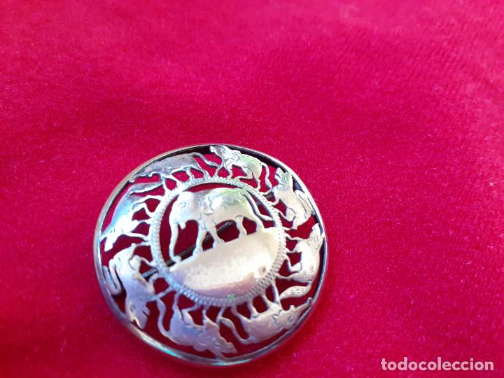 Antig&uuml;edades: Broche plata Elefante - Foto 2