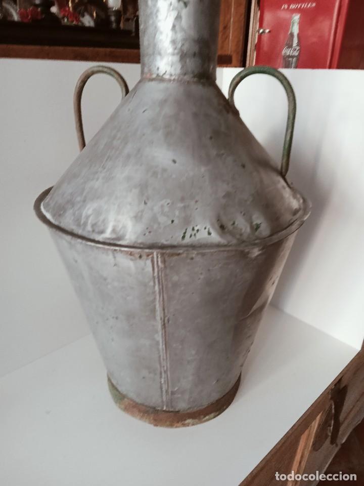 Antig&uuml;edades: Cantara de aceite de 58cm - Foto 4