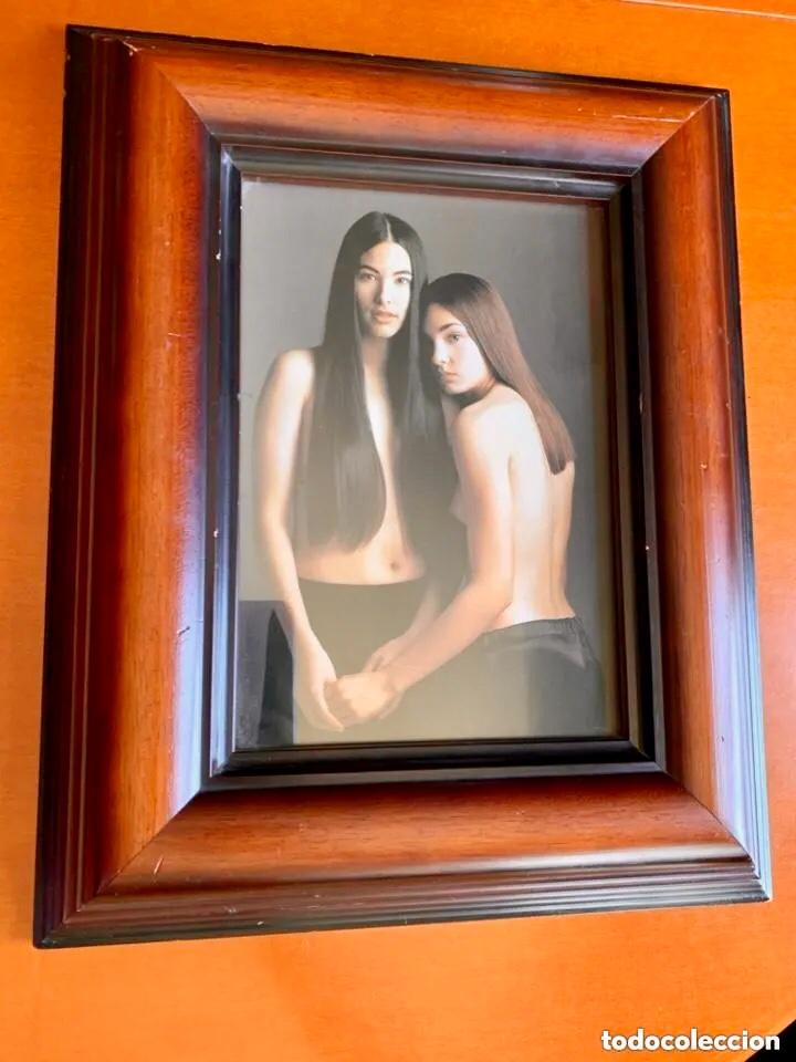 Antig&uuml;edades: MARCO DE MADERA MACIZA - Foto 1