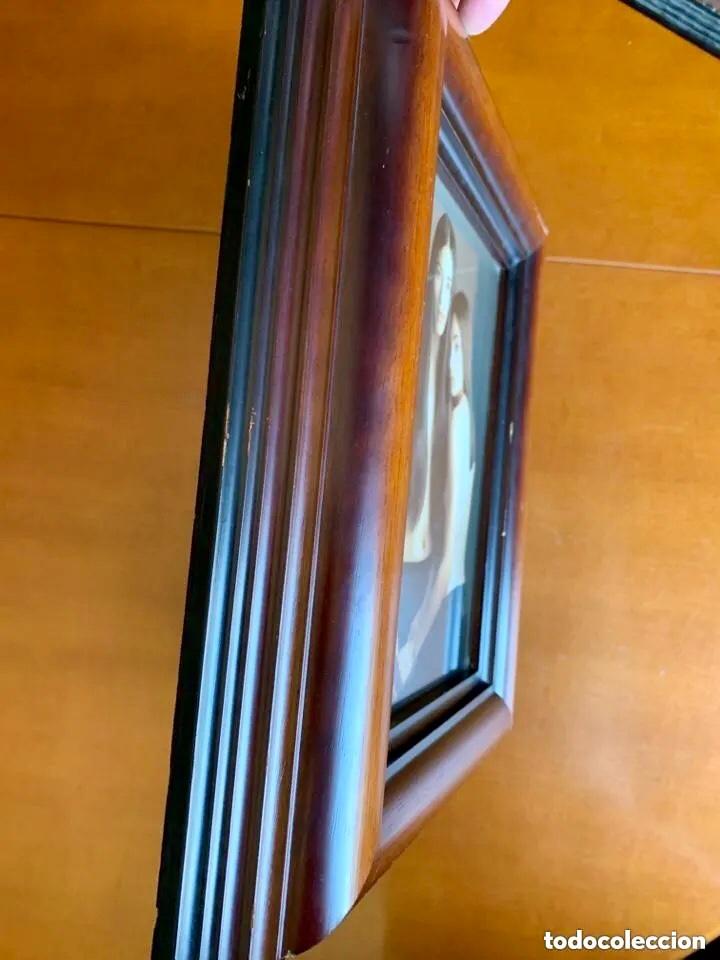 Antig&uuml;edades: MARCO DE MADERA MACIZA - Foto 3