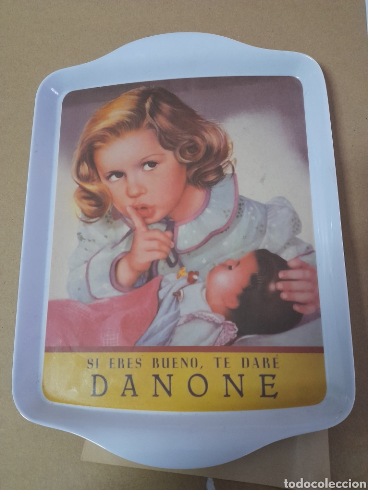 Antig&uuml;edades: Bonita bandeja de Danone - Foto 1