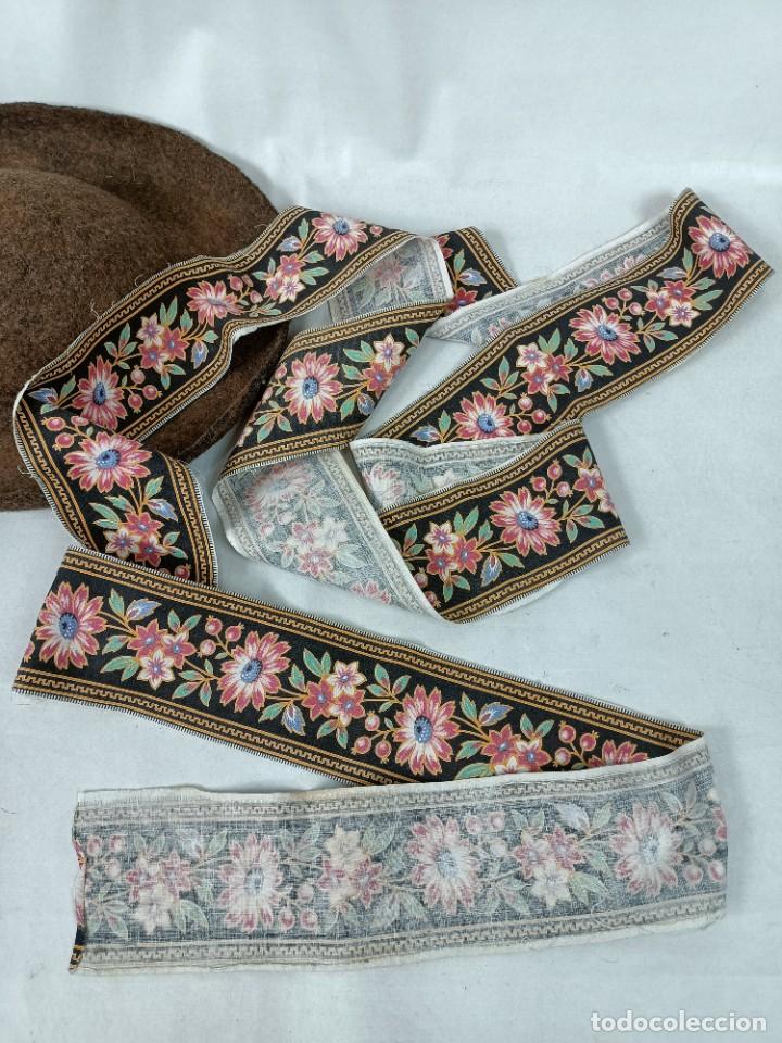 Antig&uuml;edades: CINTA DE ALGOD&Oacute;N ESTAMPADO - Foto 2