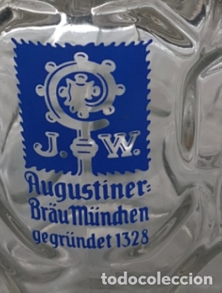 Antig&uuml;edades: Lote jarras y vasos cristal - Foto 7
