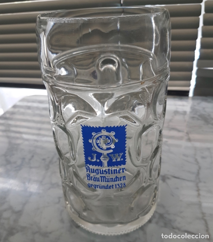 Antig&uuml;edades: Lote jarras y vasos cristal - Foto 6
