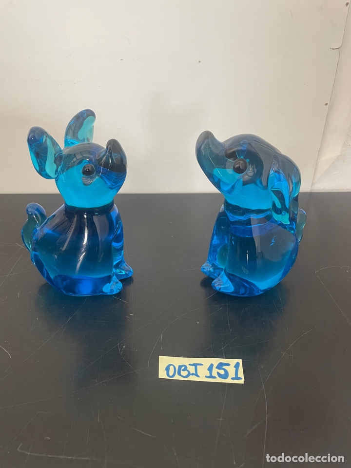 Antig&uuml;edades: Pareja de figuras murano - Foto 1