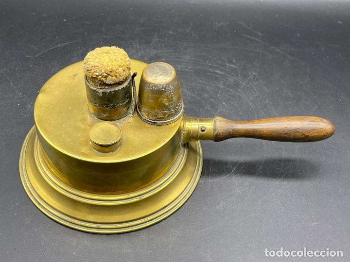 Antig&uuml;edades: QUINQUE CON MANGO DE MADERA - Foto 1