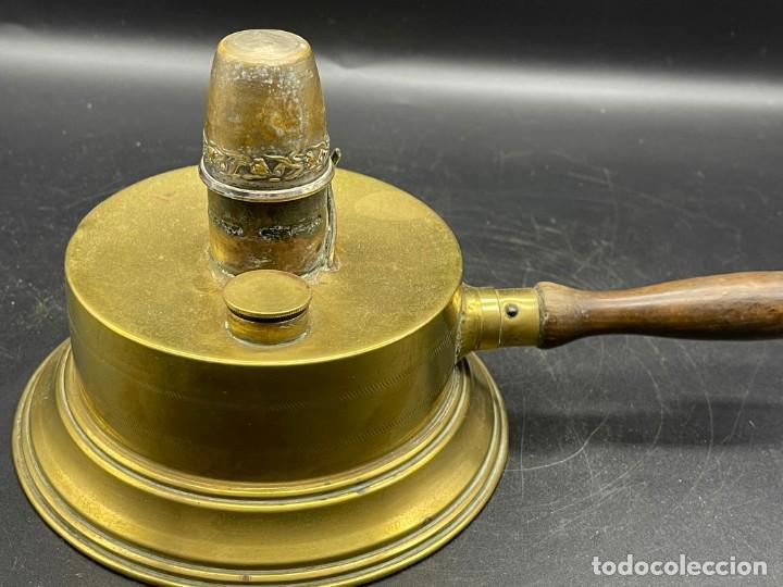 Antig&uuml;edades: QUINQUE CON MANGO DE MADERA - Foto 2