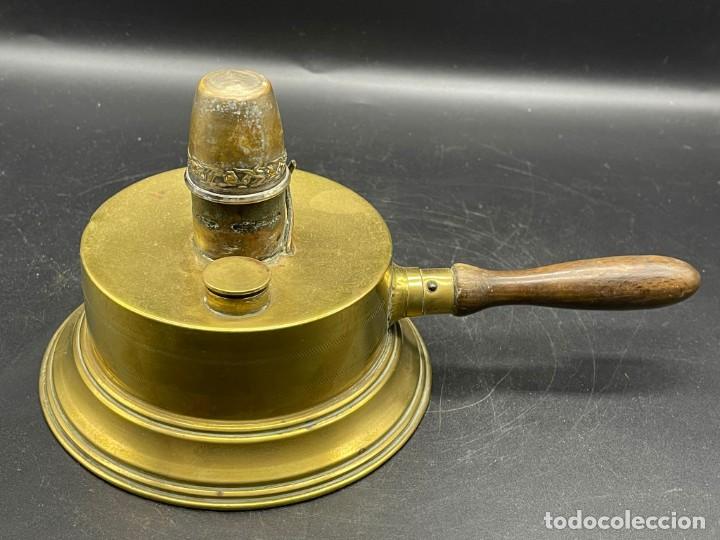 Antig&uuml;edades: QUINQUE CON MANGO DE MADERA - Foto 4