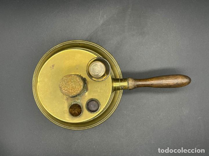 Antig&uuml;edades: QUINQUE CON MANGO DE MADERA - Foto 8