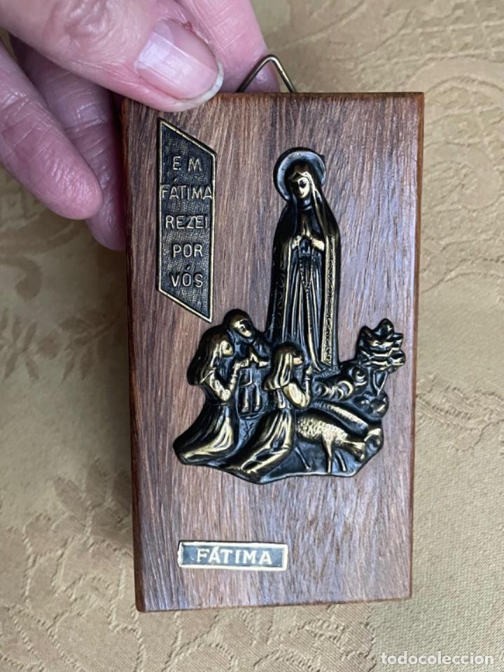 Antig&uuml;edades: VIRGEN DE FATIMA, BRONCE Y MADERA - Foto 2
